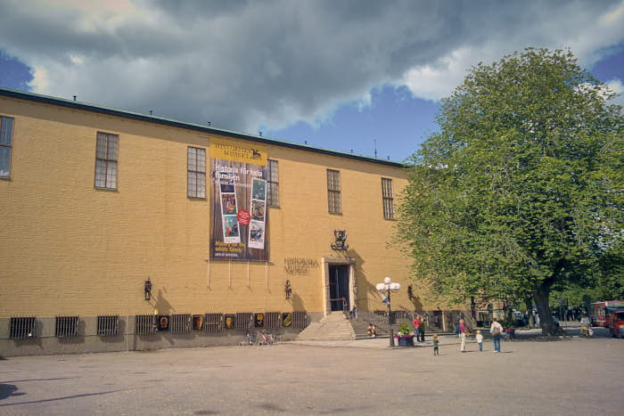 Historisches Museum Stockholm Eingang