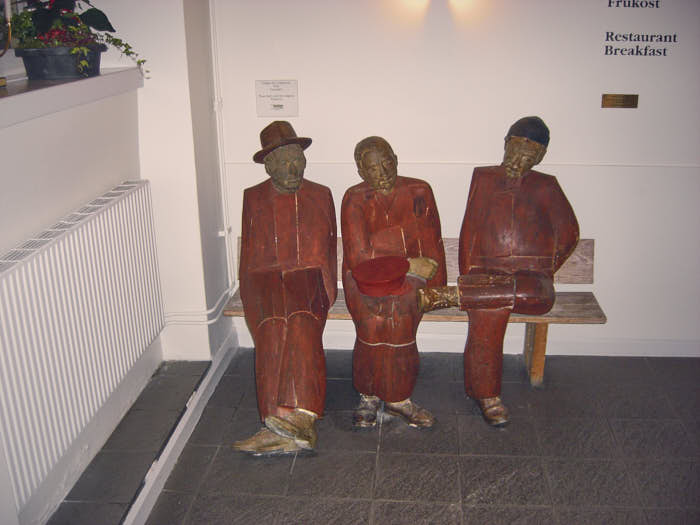 Långholmen Museum Holzfiguren