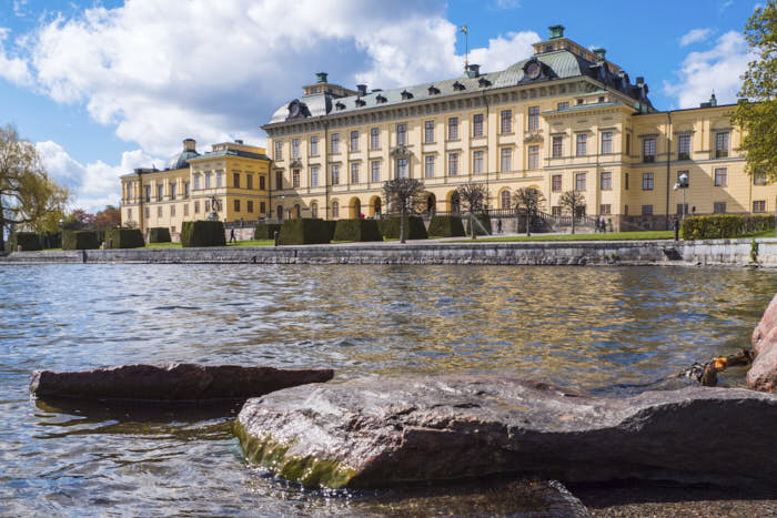 Schloss Drottningholm Wasser Impression