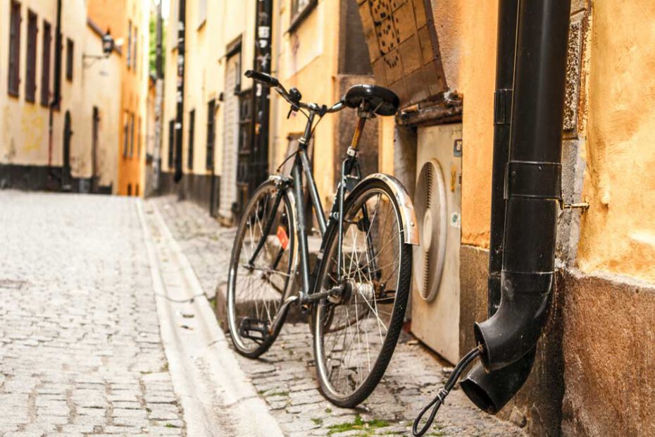 Fahrrad Stockholm Gamla Stan